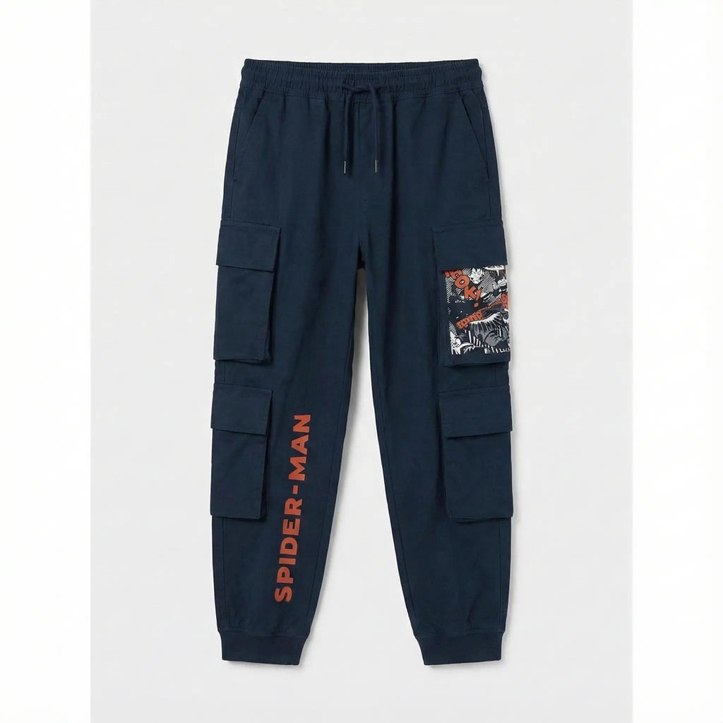 SPIDERMAN CARGO PANTS BAGGY FIT STREETWEAR - ECLATTE Eclatte