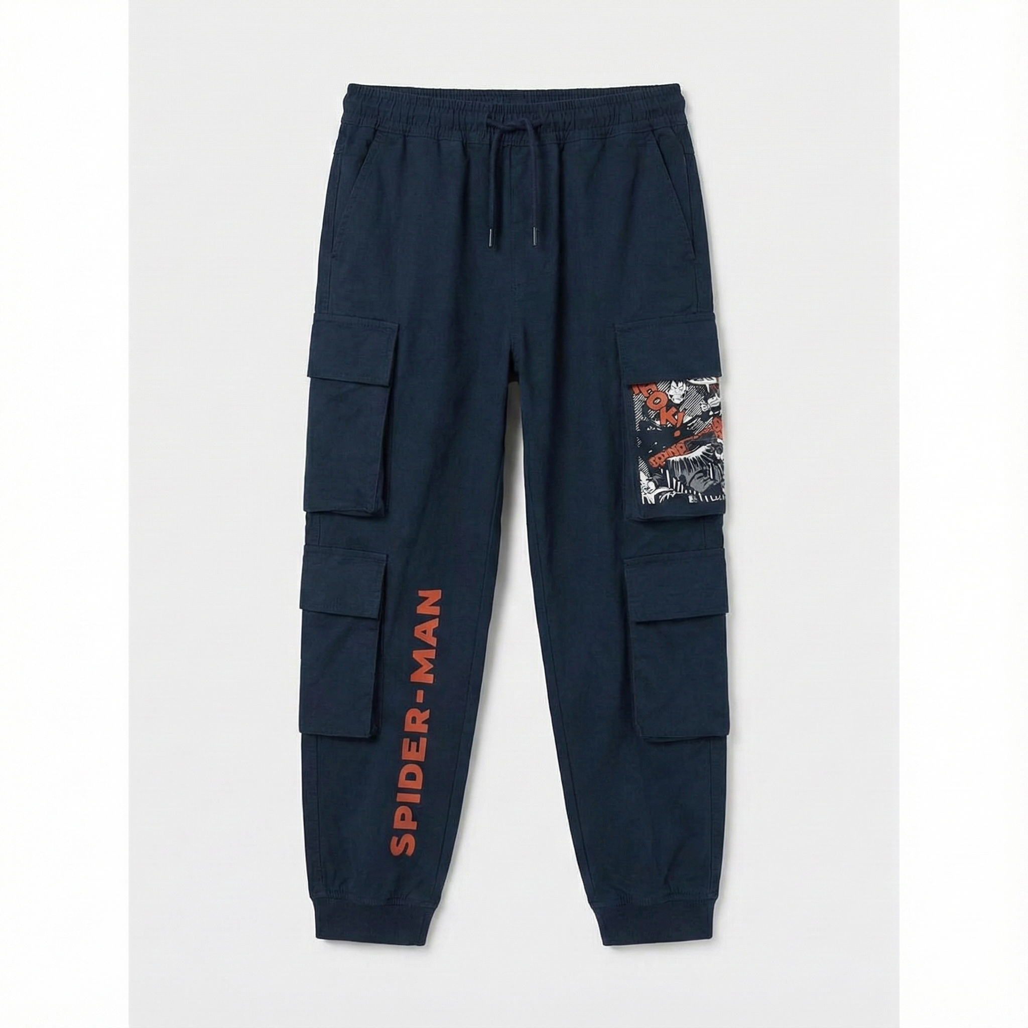 SPIDERMAN CARGO PANTS BAGGY FIT STREETWEAR - ECLATTE