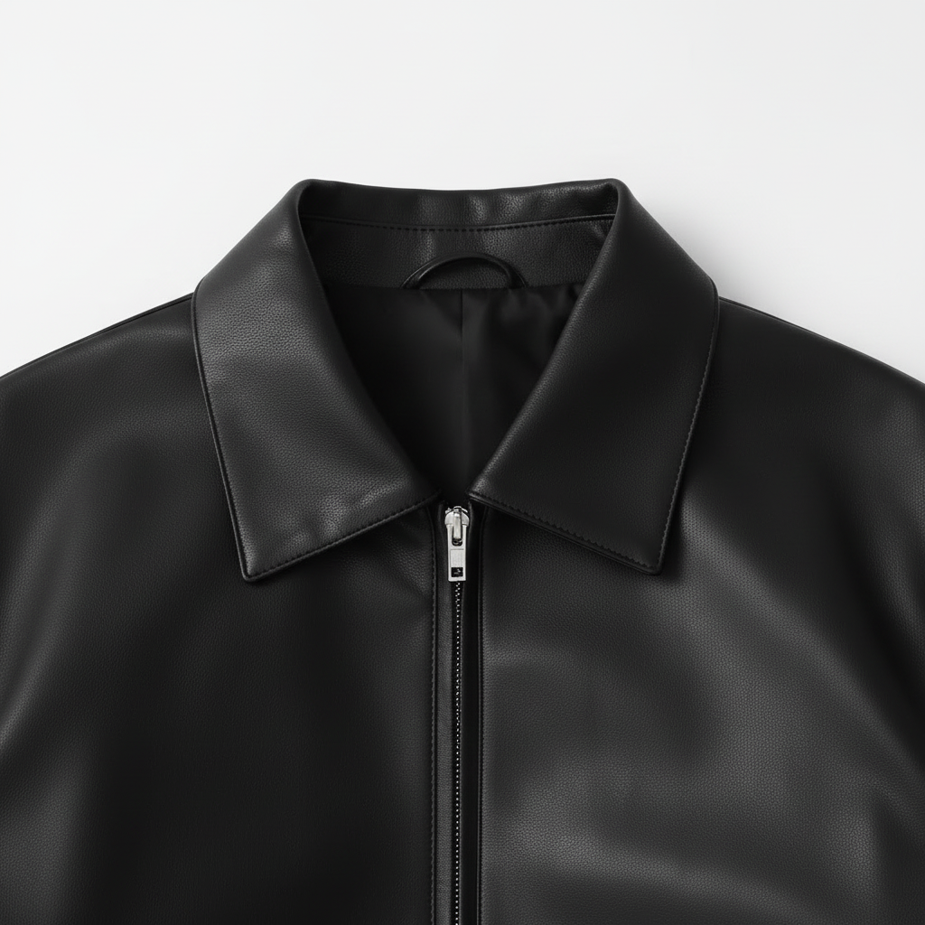 Black Leather Jacket for Men & Women — Eclatte