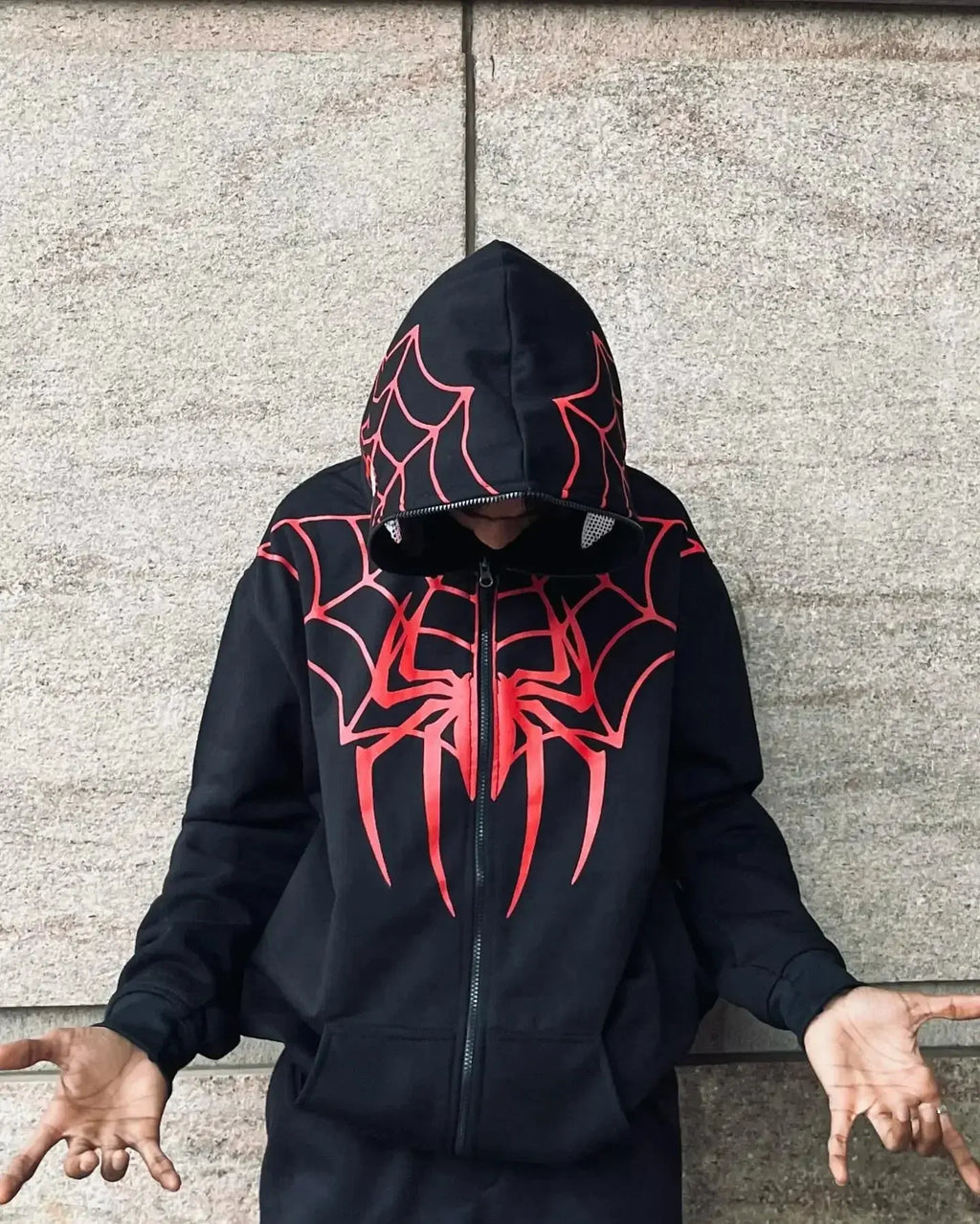MILES MORALES SPIDERMAN ZIP-UP HOODIE | ECLATTE Eclatte