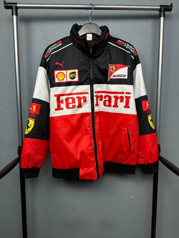 Eclatte Ferrari F1 Racing Jacket for Men & Women | Motorsport Style Outerwear