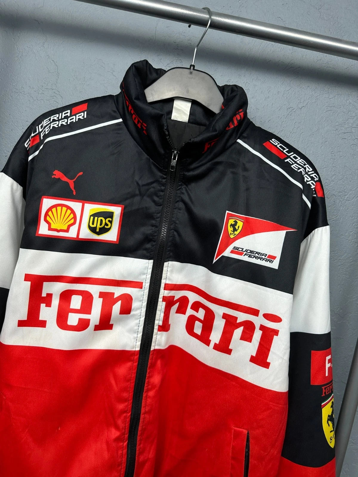 Eclatte Ferrari F1 Racing Jacket for Men & Women | Motorsport Style Outerwear
