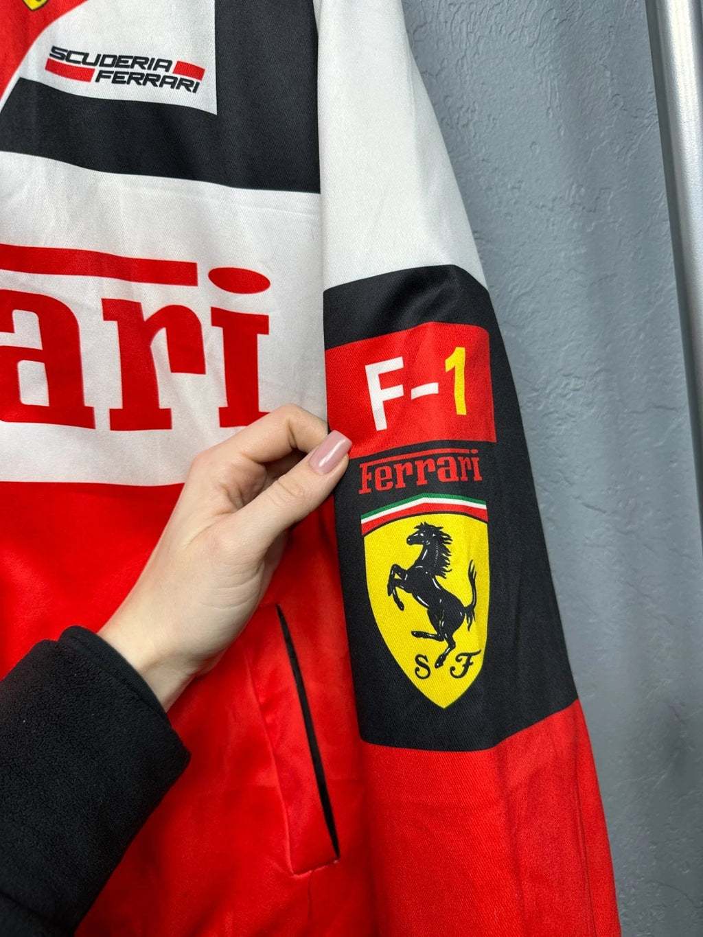 Eclatte Ferrari F1 Racing Jacket for Men & Women | Motorsport Style Outerwear